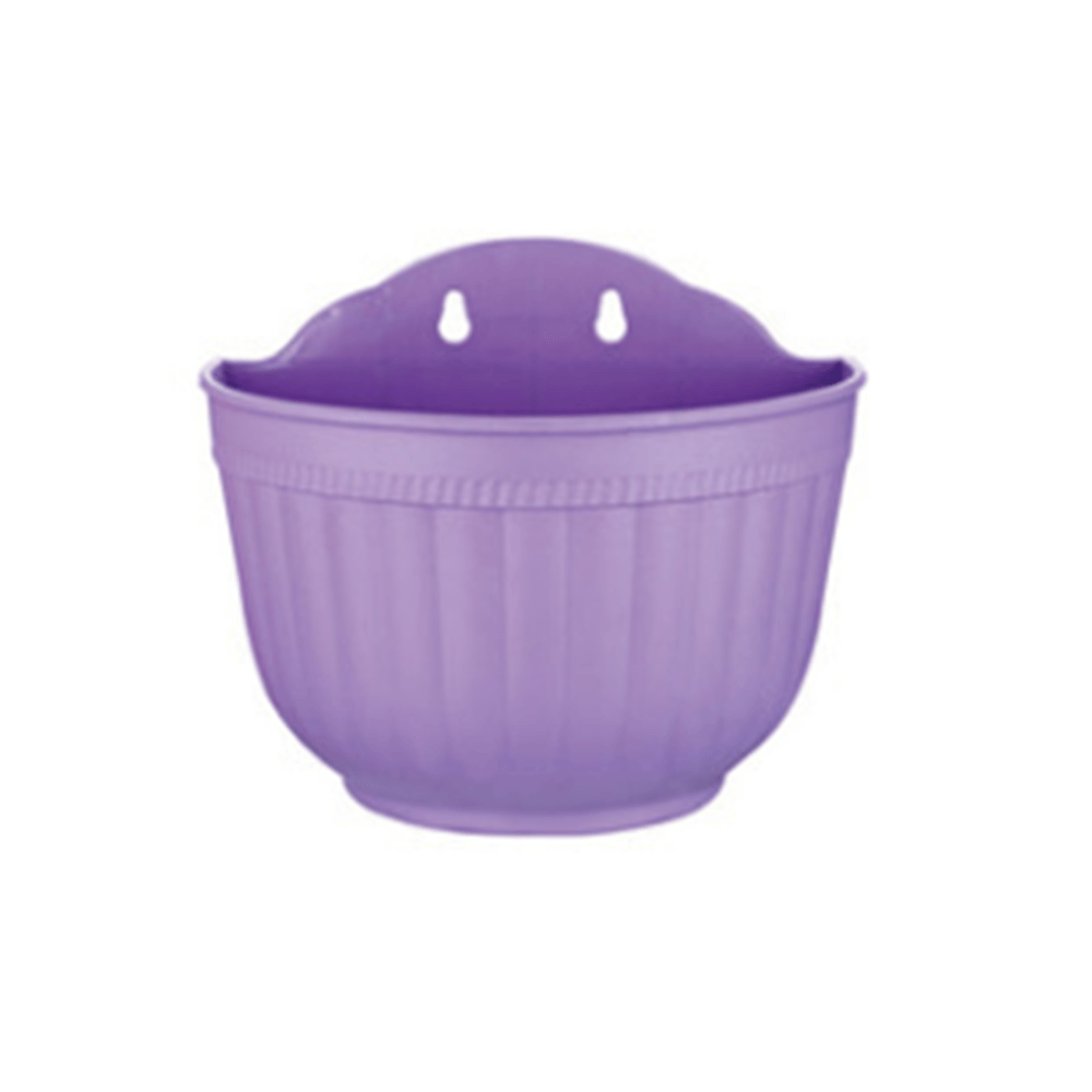 وعاء نبات جداري بشكل نصف دائري