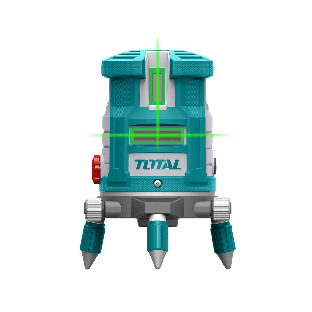 توتال جهاز ليفل 3D ليزر اخضر مع ستاند