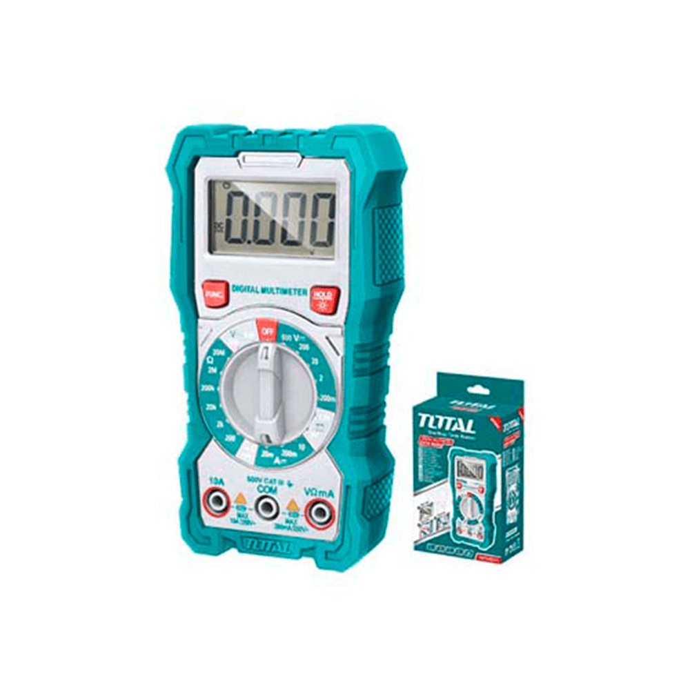 توتال ساعة فحص ملتي ميتر مع شاشة LCD