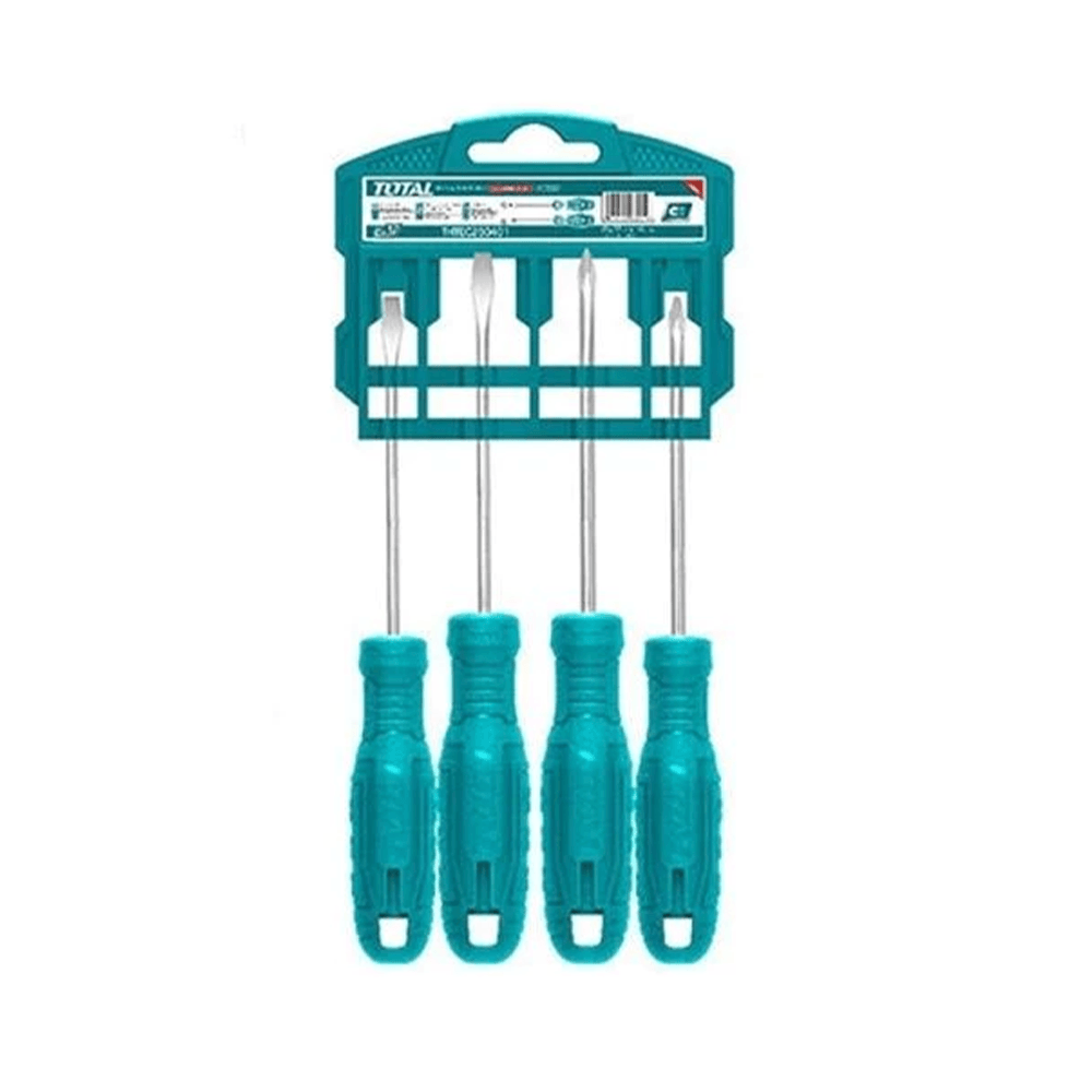 توتال طقم مفكات 4 قطع