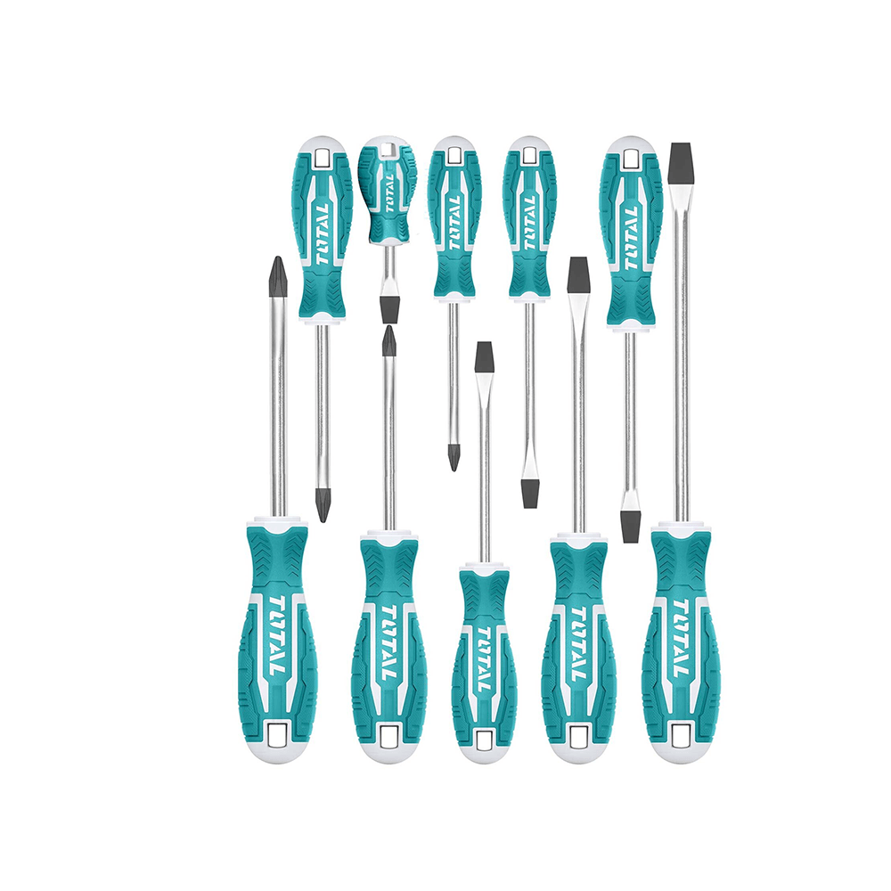 توتال طقم مفكات 10 قطع