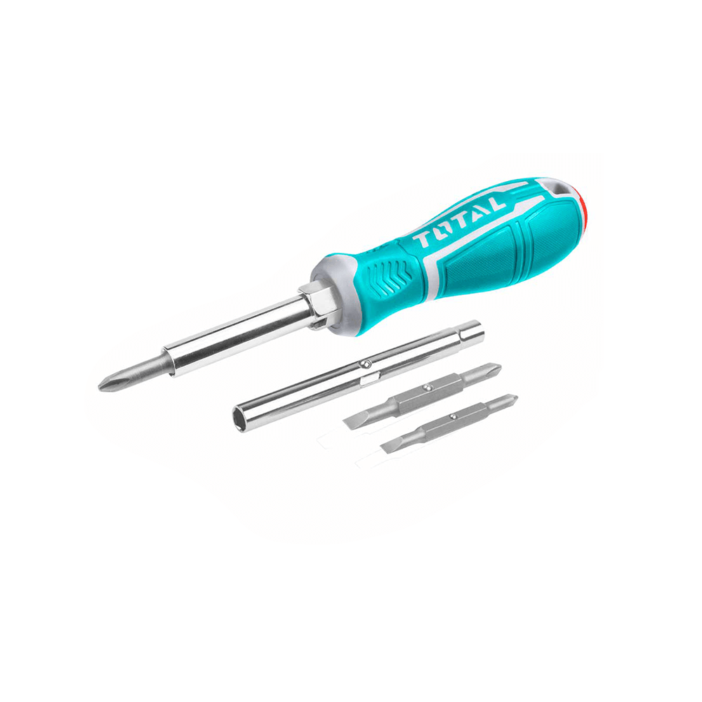 توتال طقم مفكات 6 في 1
