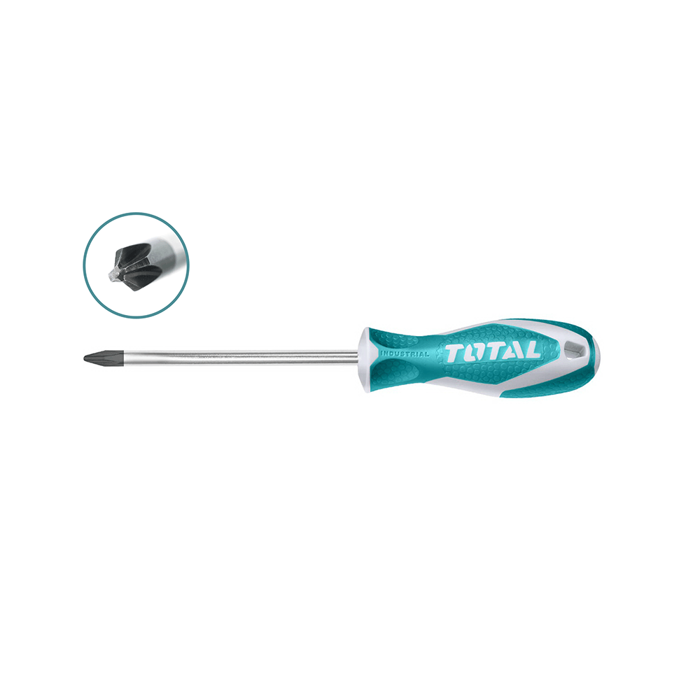توتال مفك فيليبس بشكل مستدير -طول 100 ملم 








