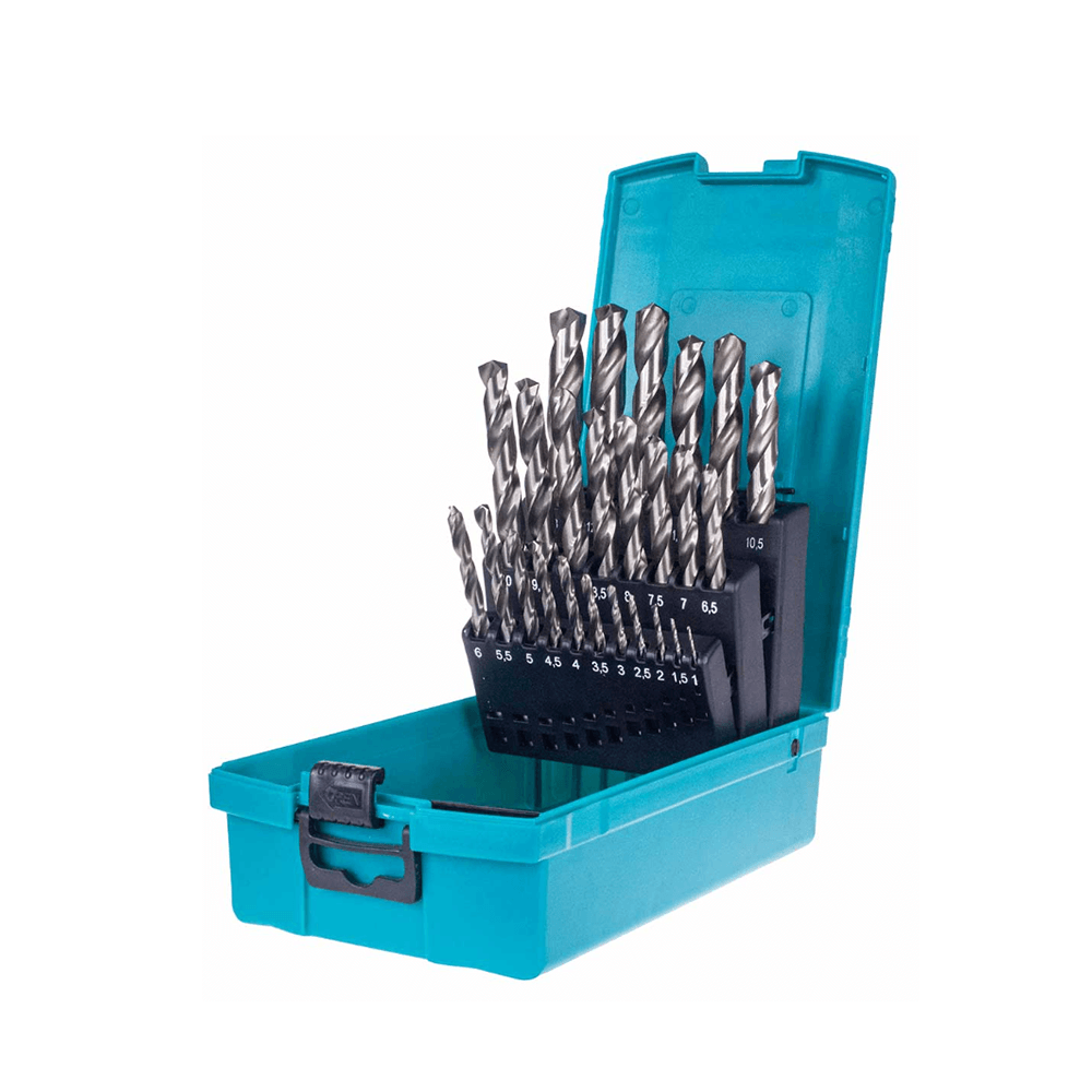 توتال مجموعة ريش حفر HSS -عدد 25 قطعة 13 ملم