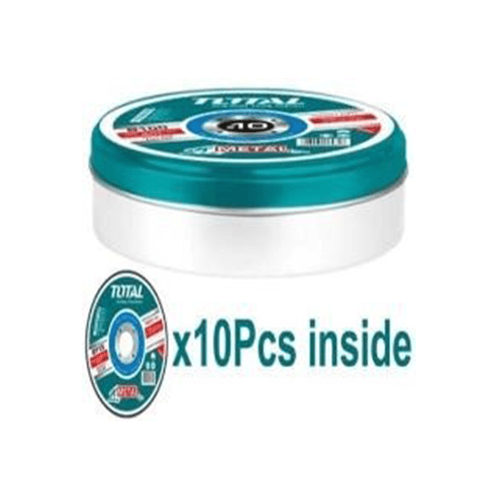 توتال قرص قطع المعادن الكاشطة مسطحة المركز - 115 مم × 1.2 مم × 22.2 مم