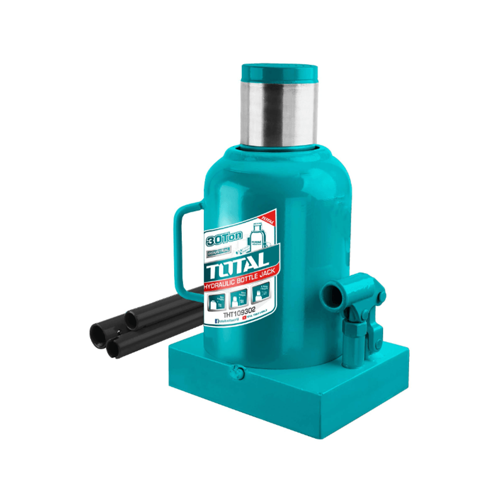 توتال تولز رافعة زجاجة هيدروليكية - بقدرة 50 طن