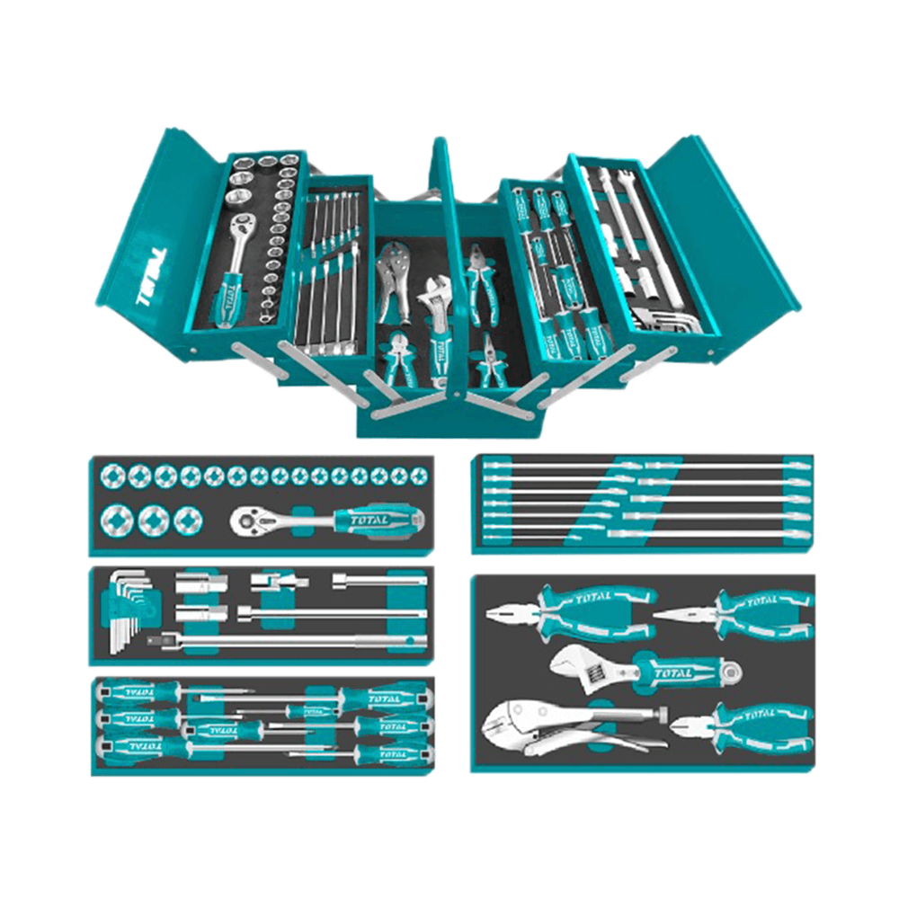 توتال تولز مجموعة صندوق أدوات -459 قطعة