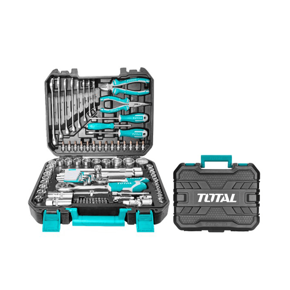 توتال تولز مجموعة أدوات - 100 قطعة