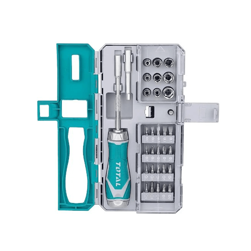 توتال تولز مجموعة أدوات مفكات - 33 قطعة