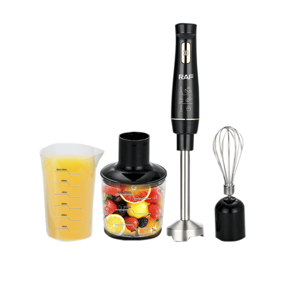 RAF خلاط يدوي كهربائي 4 في 1 - بقوة 800 واط
