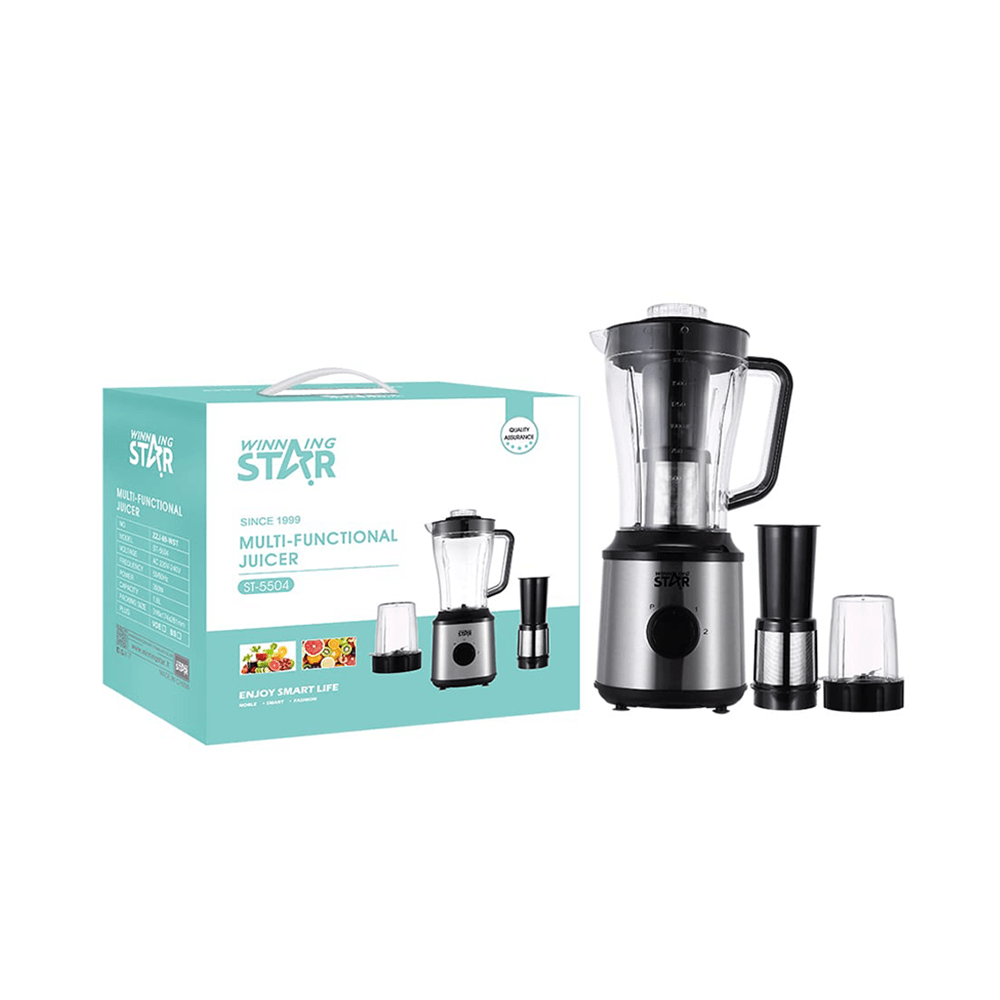 واينينج ستار خلاط ومفرمة متعدد الاستخدامات سعة 1.5 لتر - قوة 350 واط