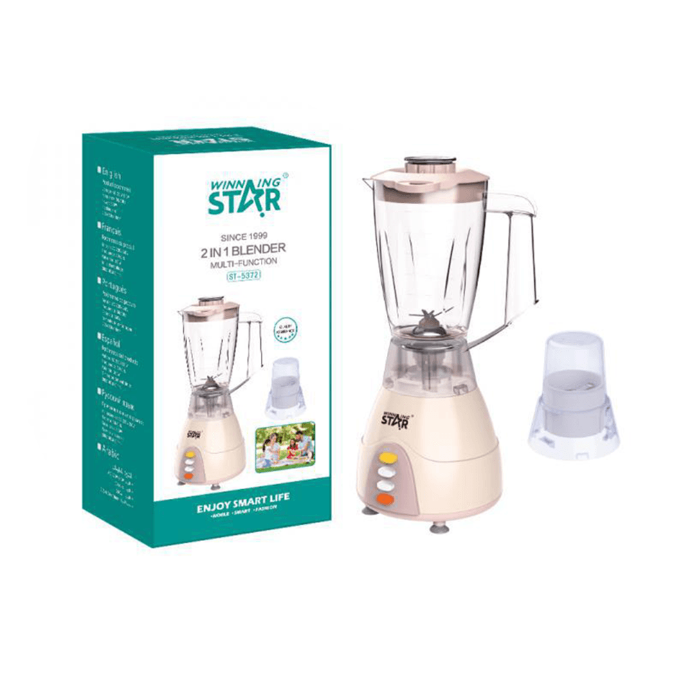 واينينج ستار خلاط ومفرمة متعدد الاستخدامات سعة 1.8 لتر - قوة 350 واط