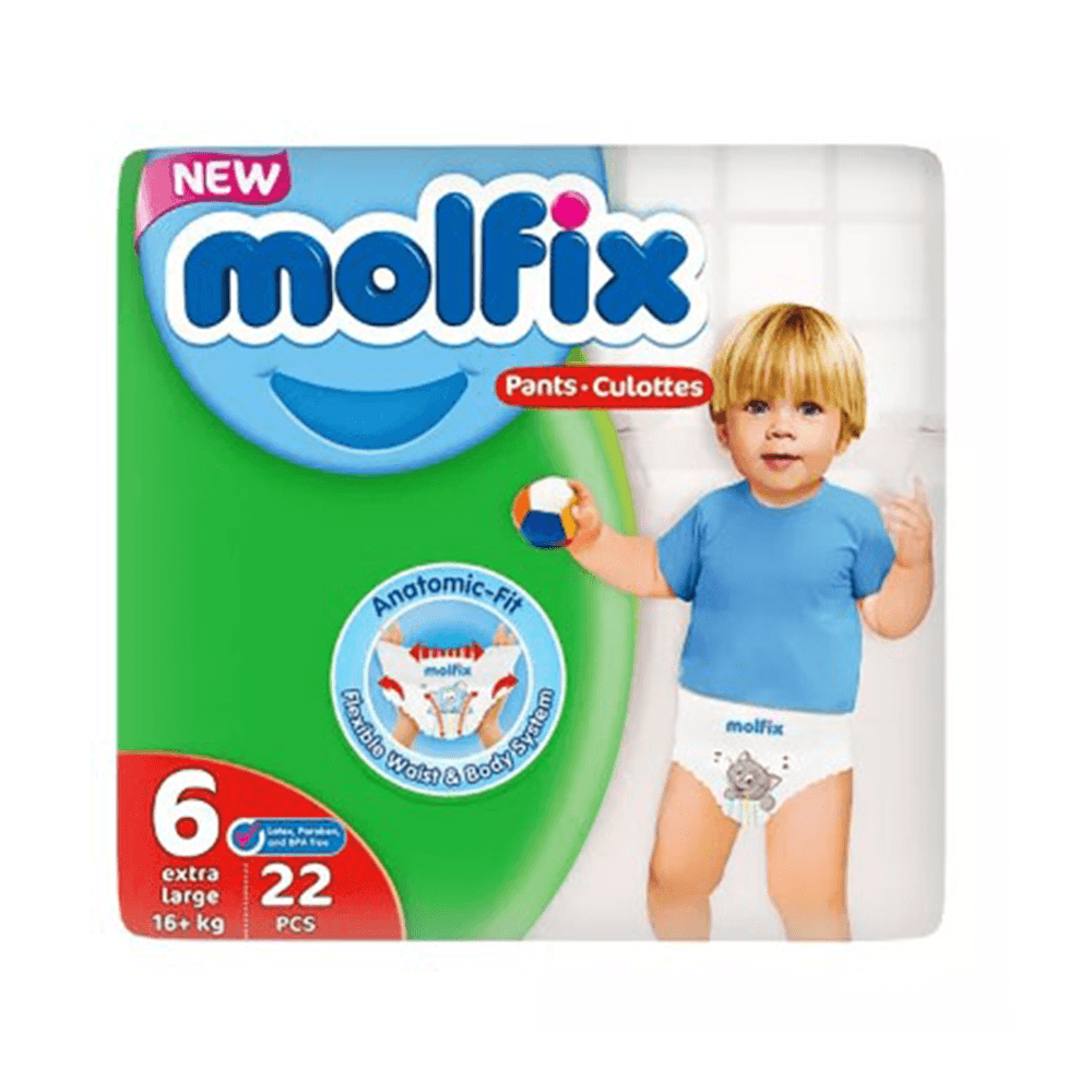 مولفيكس كلوت مقاس 6 -عدد 22 حفاظ