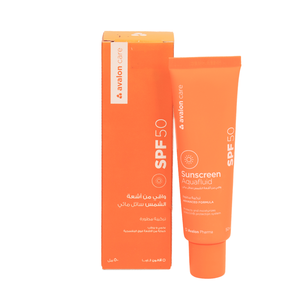 أفالون كير واقي شمس SPF50 سائل مائي - 50 مل