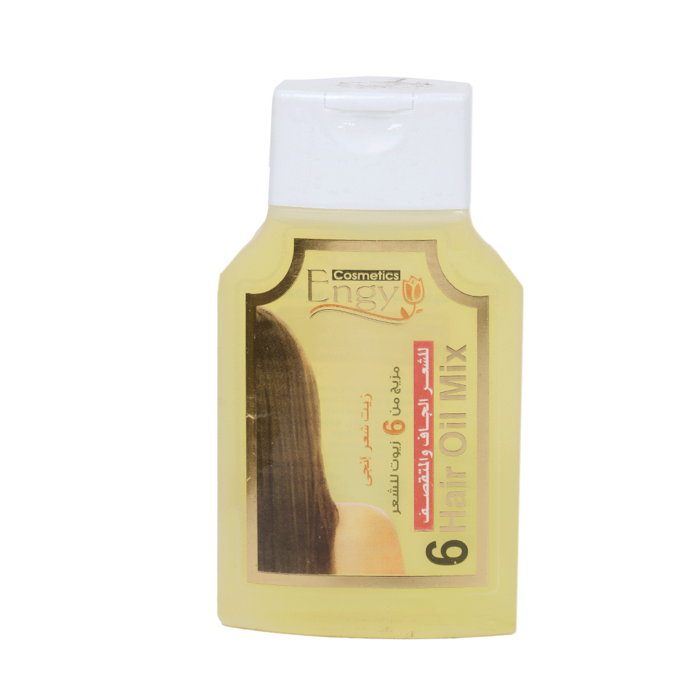 كوسمتيكس إنجي زيت شعر مزيج من 6 زيوت - 125 مل