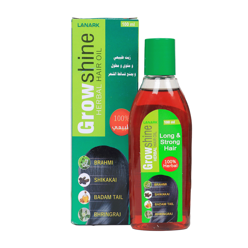 لانارك جرو شاين زيت مقوي ومطول للشعر - 100مل