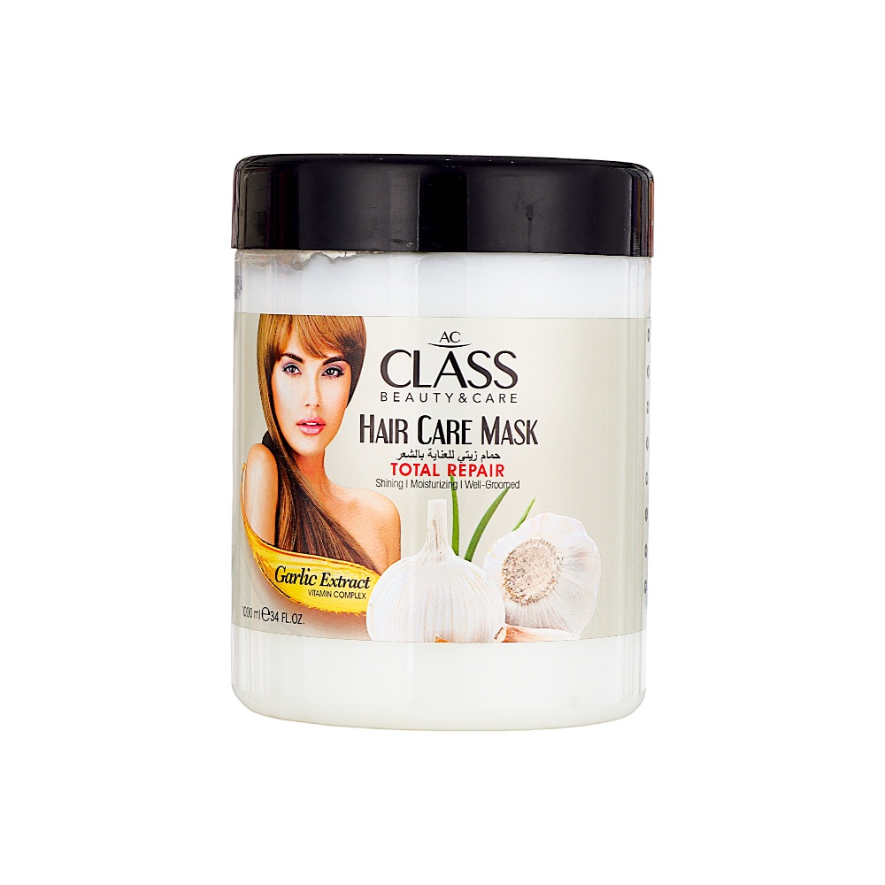  إيه سي كلاس حمام زيت مغذي للشعر بخلاصة الثوم - 1000 مل  