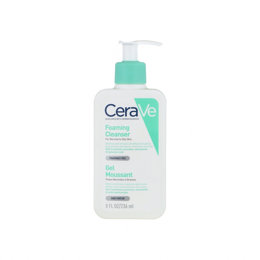 سيرافي غسول  جل للبشرة العادية والدهنية خالي من العطور- 236 مل