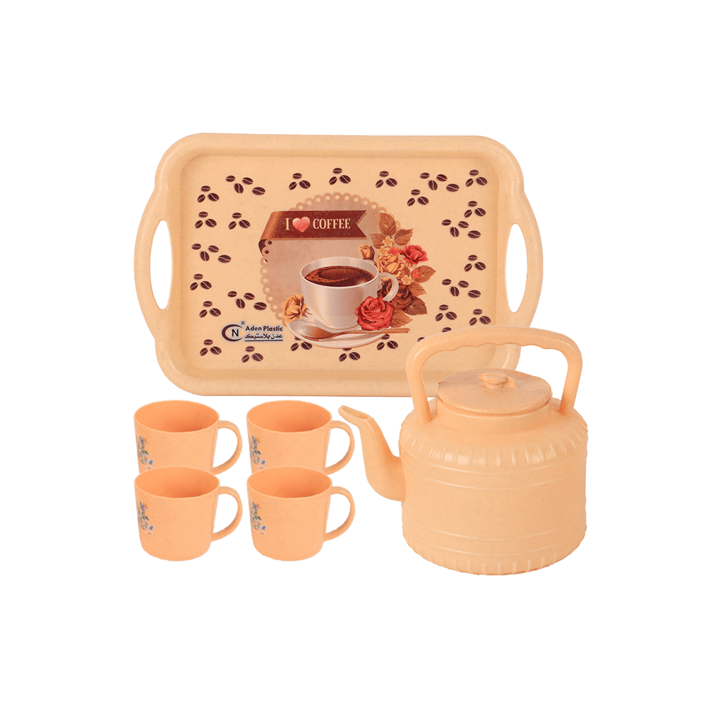 مجموعة المشروب البلاستيكة -6 قطع