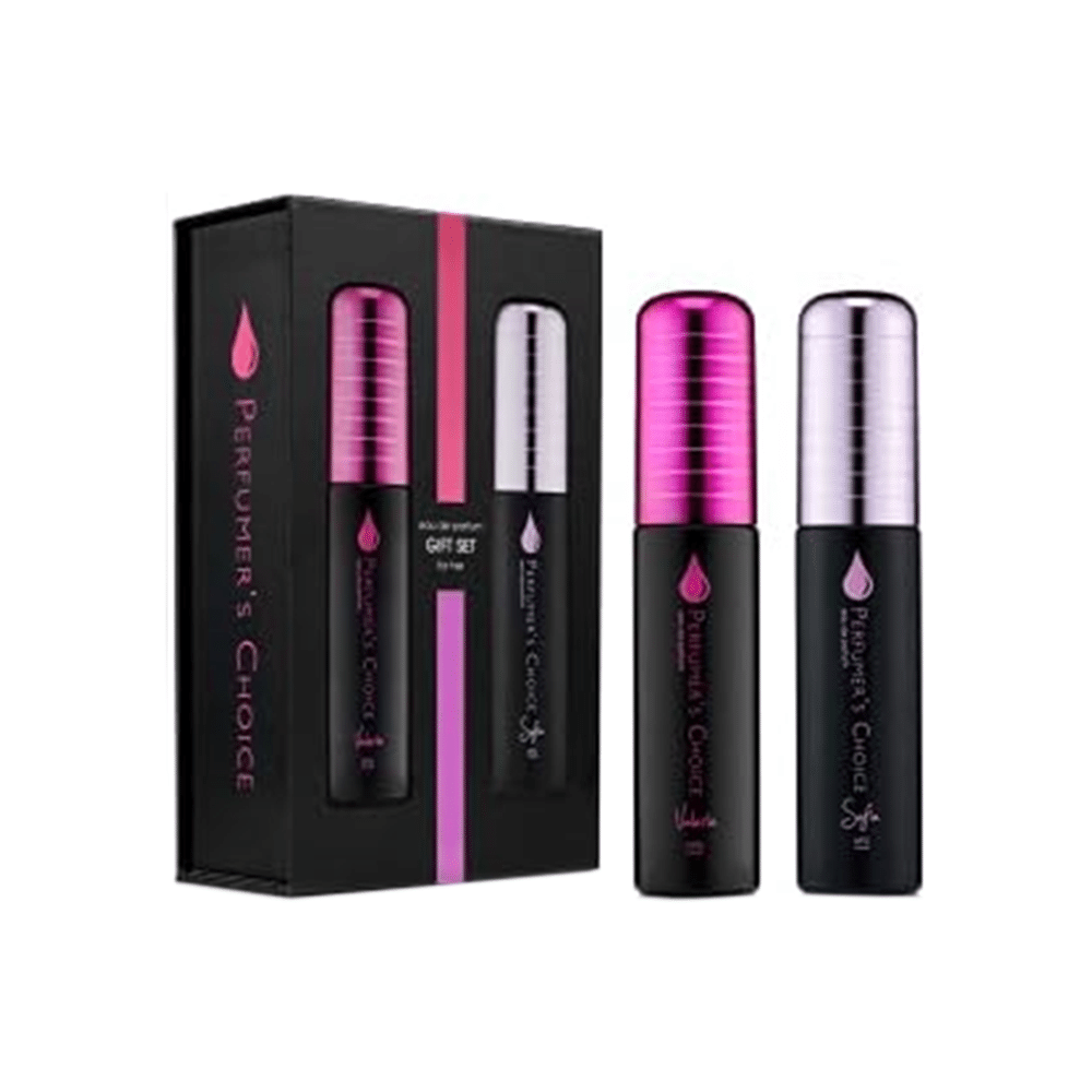 ميلتون لويد طقم عطر بيرفيومرز تشويس نمبر 8 من فاليري اند نمبر 2 أودي بارفان للنساء - 2 × 50 مل - أصلي