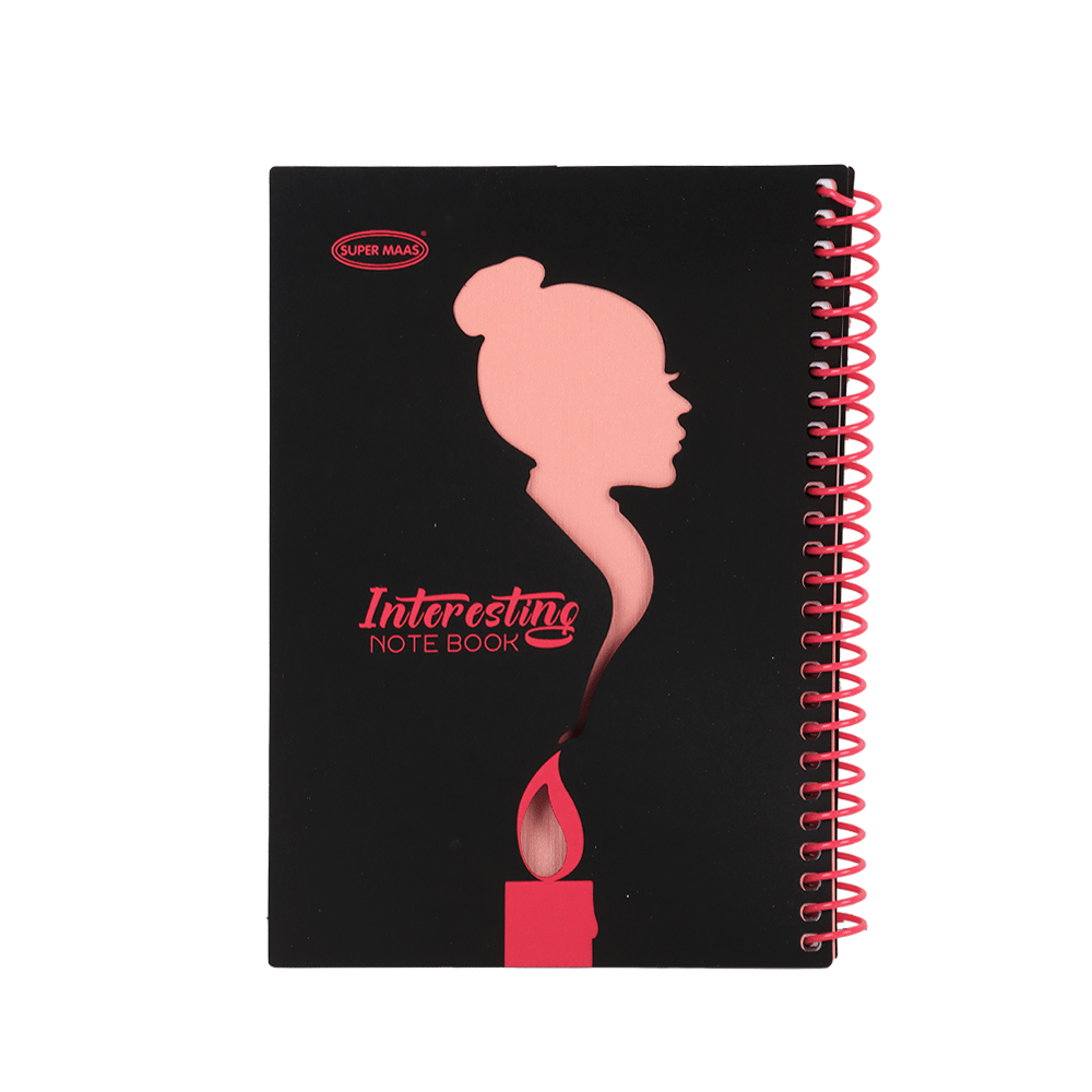 دفتر أسلاك مقاس 16 ×22م- 100 ورقة 