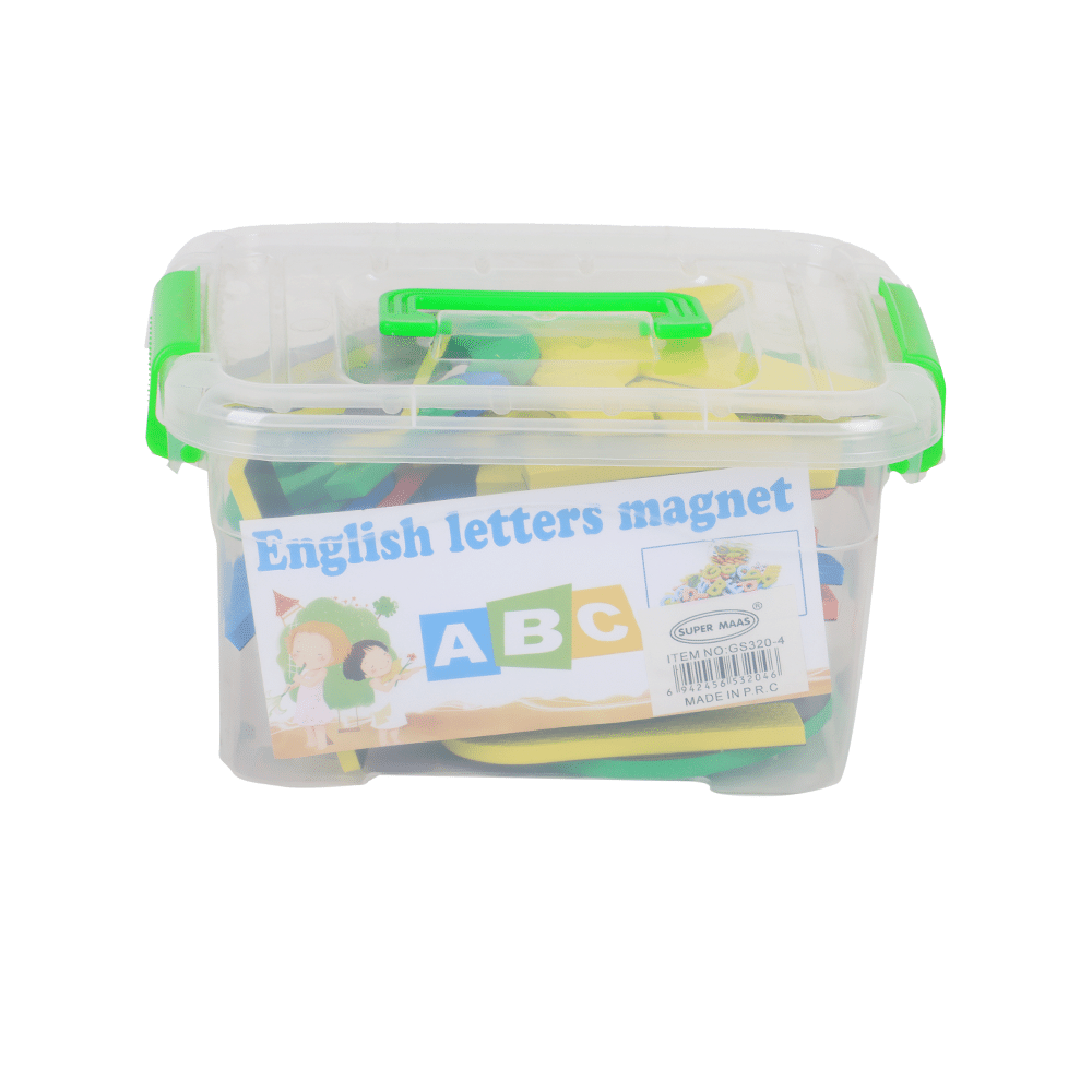 حروف إنجليزية اسفنجية مغناطيسية للأطفال - 27 حرف