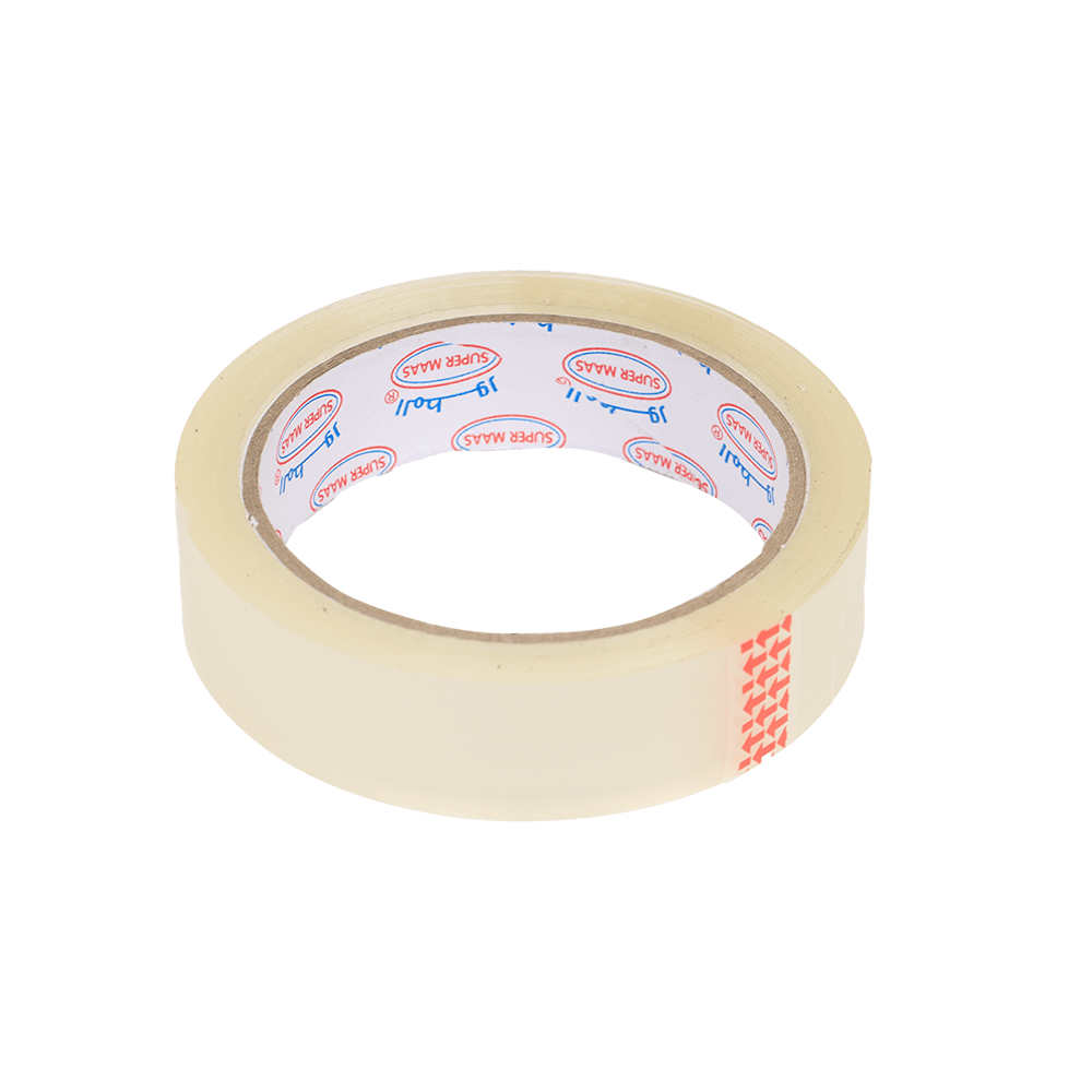 سوبر ماس عجلة شريط لاصق شفاف- 1أنش × 70 ياردة