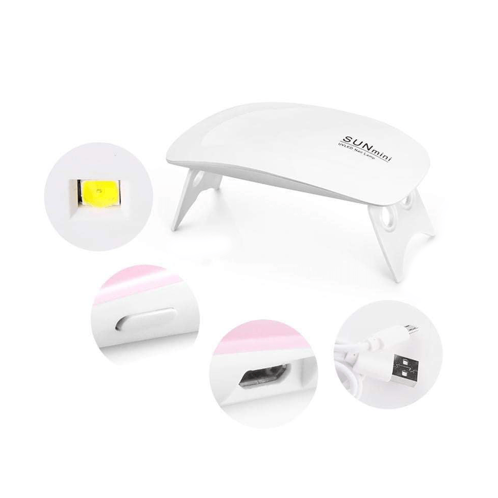 مجفف الأظافر بالأشعة فوق البنفسجية بقدرة- 48 واط