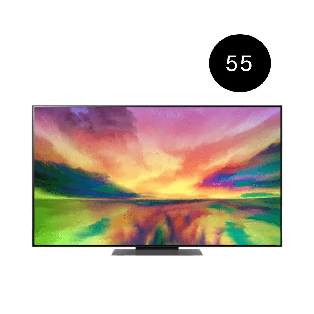 ال جي شاشة تلفزيون ال جي QNED81 سلسلة 55 بوصة 4K Smart UHD مع ريموت السحري