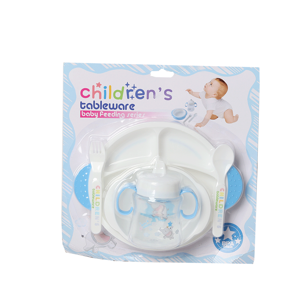 طقم أدوات طعام الأطفال - 5 قطع