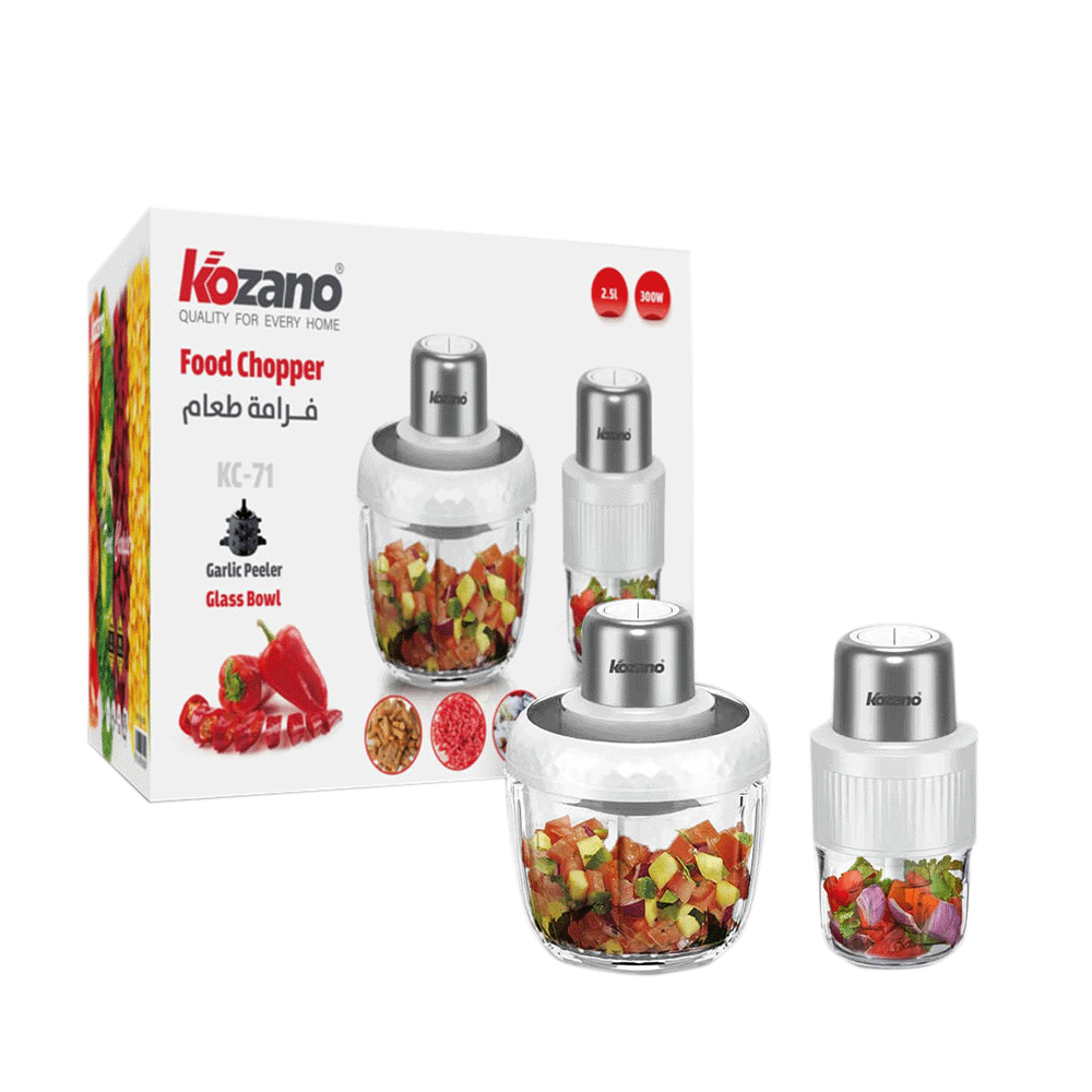 كوزانو فرامة لحم سعة 3 لتر بقوة 300 واط - موديل KC71