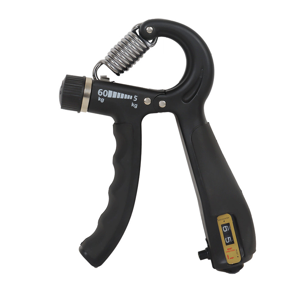 مقوي قبضة اليد القابل للتعديل مع عداد وبمقاومة تتراوح من 5 الى 60 كجم - موديل YLD-34.