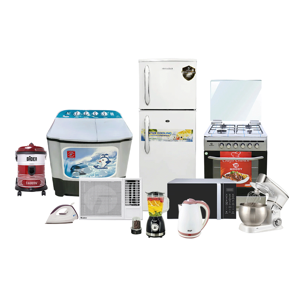 باكج الأجهزة المنزلية الكاملة - عدد 10 أجهزة