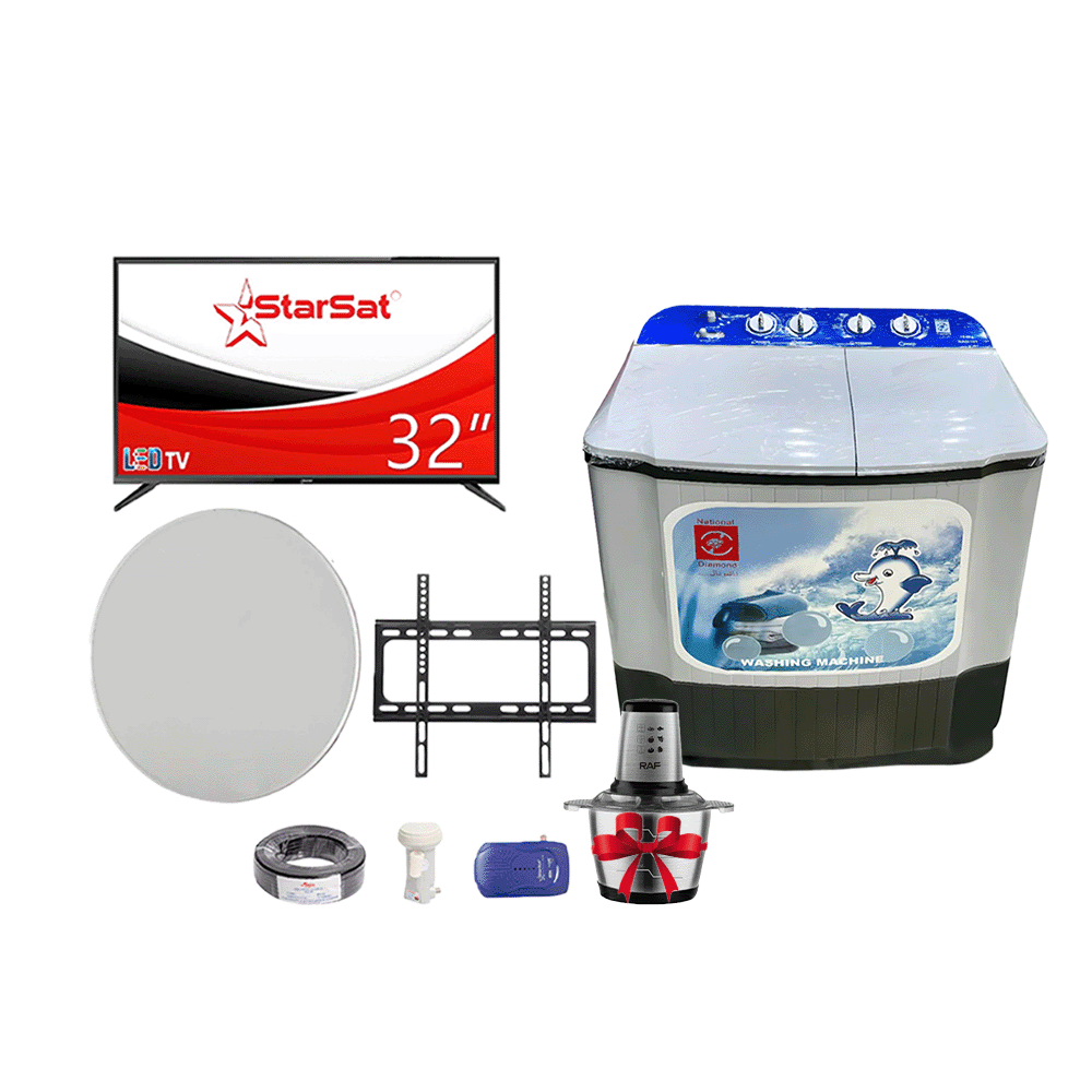 باكج أجهزة منزلية، عروض أجهزة منزلية، Home appliance package, home appliance deals,
غسالة,Washing machine
طباخة,Cooker
شاشة,Screen
تلفزيون : Television
رسيفر,Receiver
مكيف,Air conditioner
غلاية,Kettle
خلاط,Blender
ميكروويف,Microwave
مكنسة كهربائ