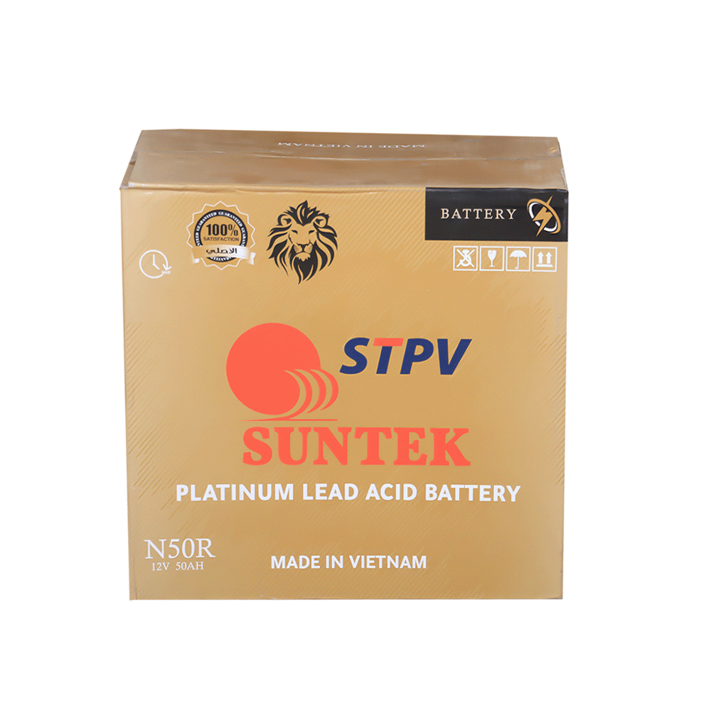 سن تيك بطارية بجهد 12فولت وسعة 50 أمبير - موديل N50R