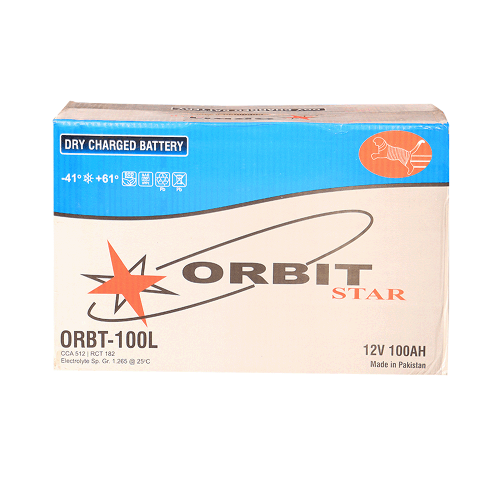 أوربت ستار بطارية بجهد 12 فولت سعة 100 أمبير - موديل 100L