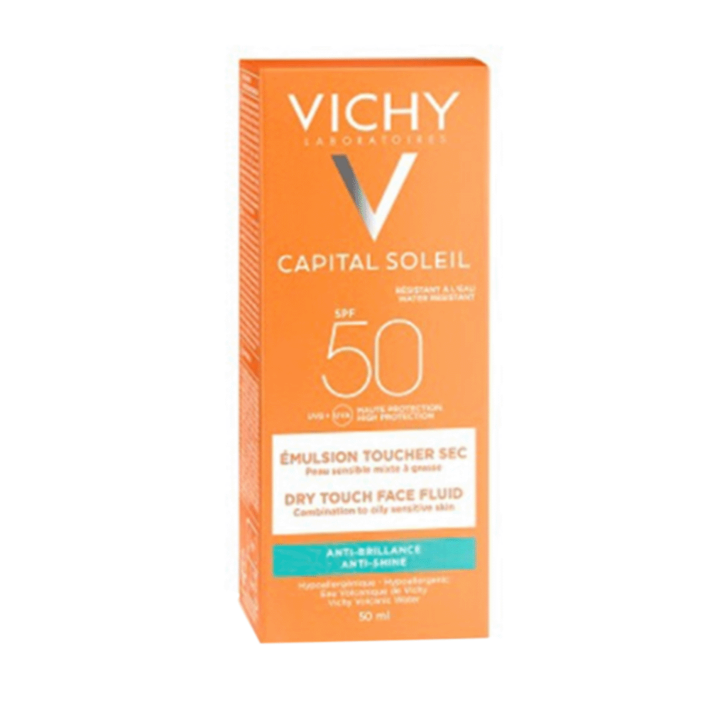 فيتشي كابيتال سوليل كريم واقي شمس بدون لمعان بعامل حماية +SPF 50 -سعة 50مل