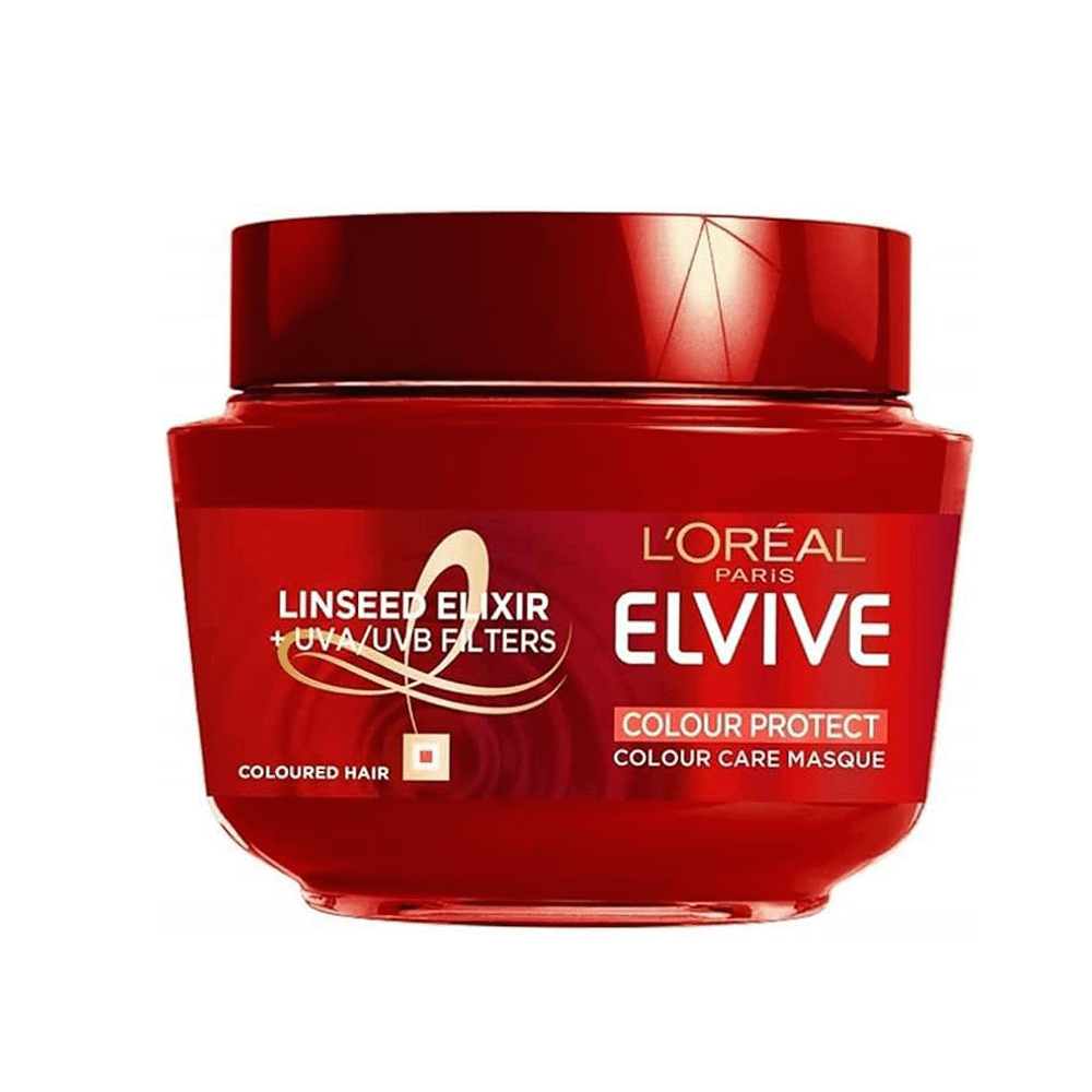 لوريال باريس إيلفيف قناع شعر لحماية اللون - 300 مل