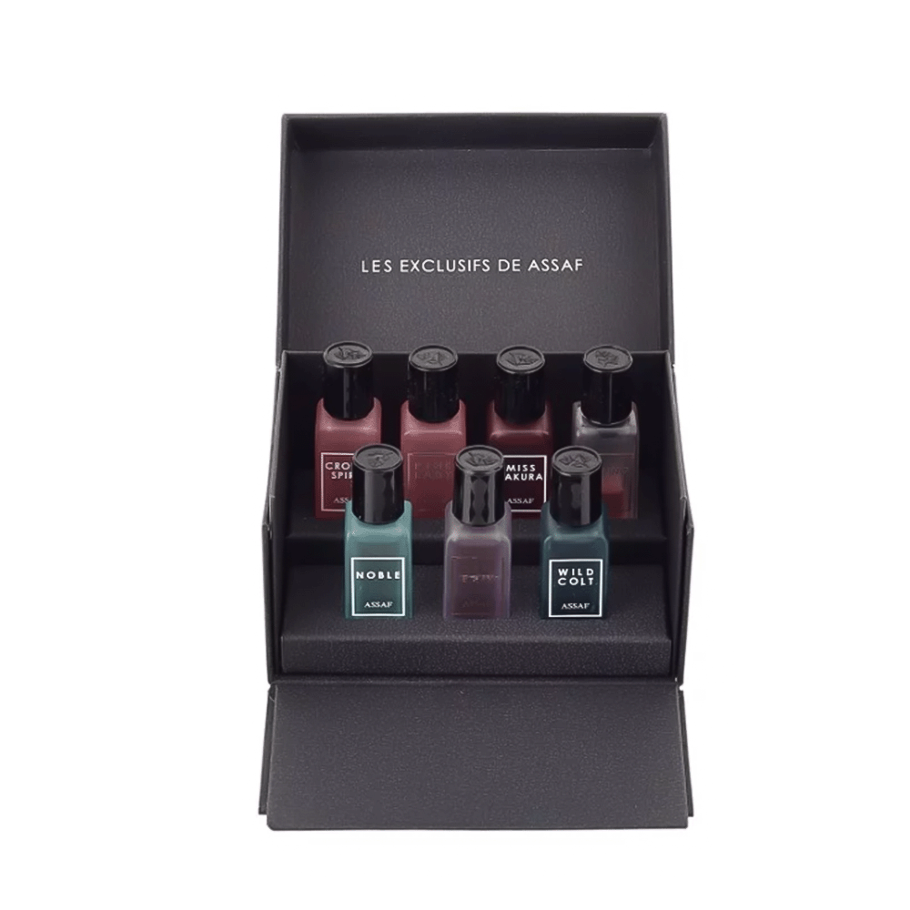 عساف عطر عينات عدد 7 عبوات منوعة × 5 مل أصلي