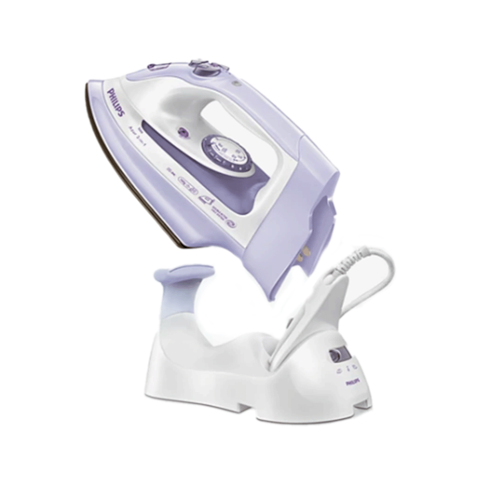 مكواة بخار كهربائية فيليبس آزور 2×1 للملابس - موديل GC4810