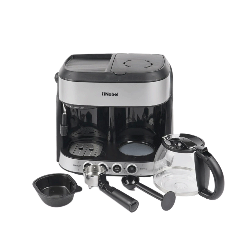 محضرة قهوة نوبل سعة 1.25 لتر - موديل NCM13