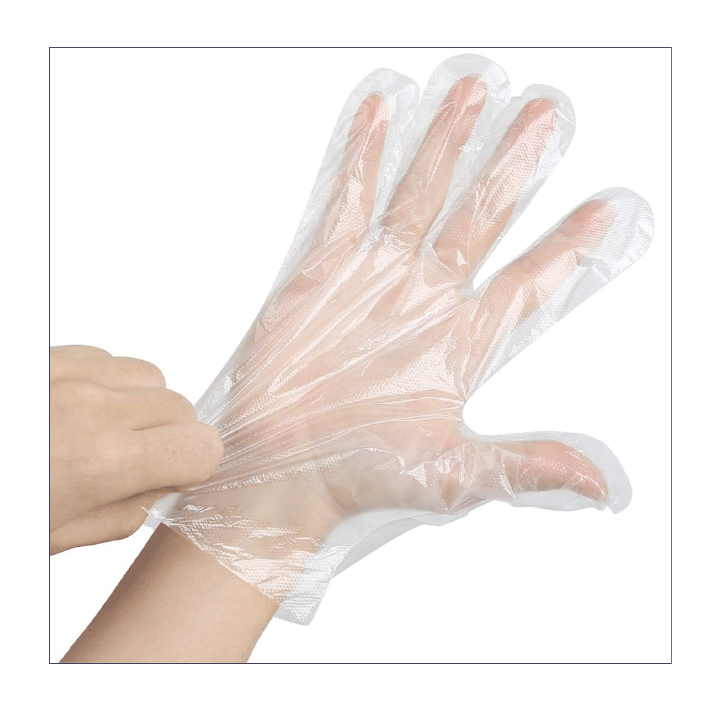 سبيس ميد جلفز نايلون سفري - حجم وسط - عدد 100 حبة