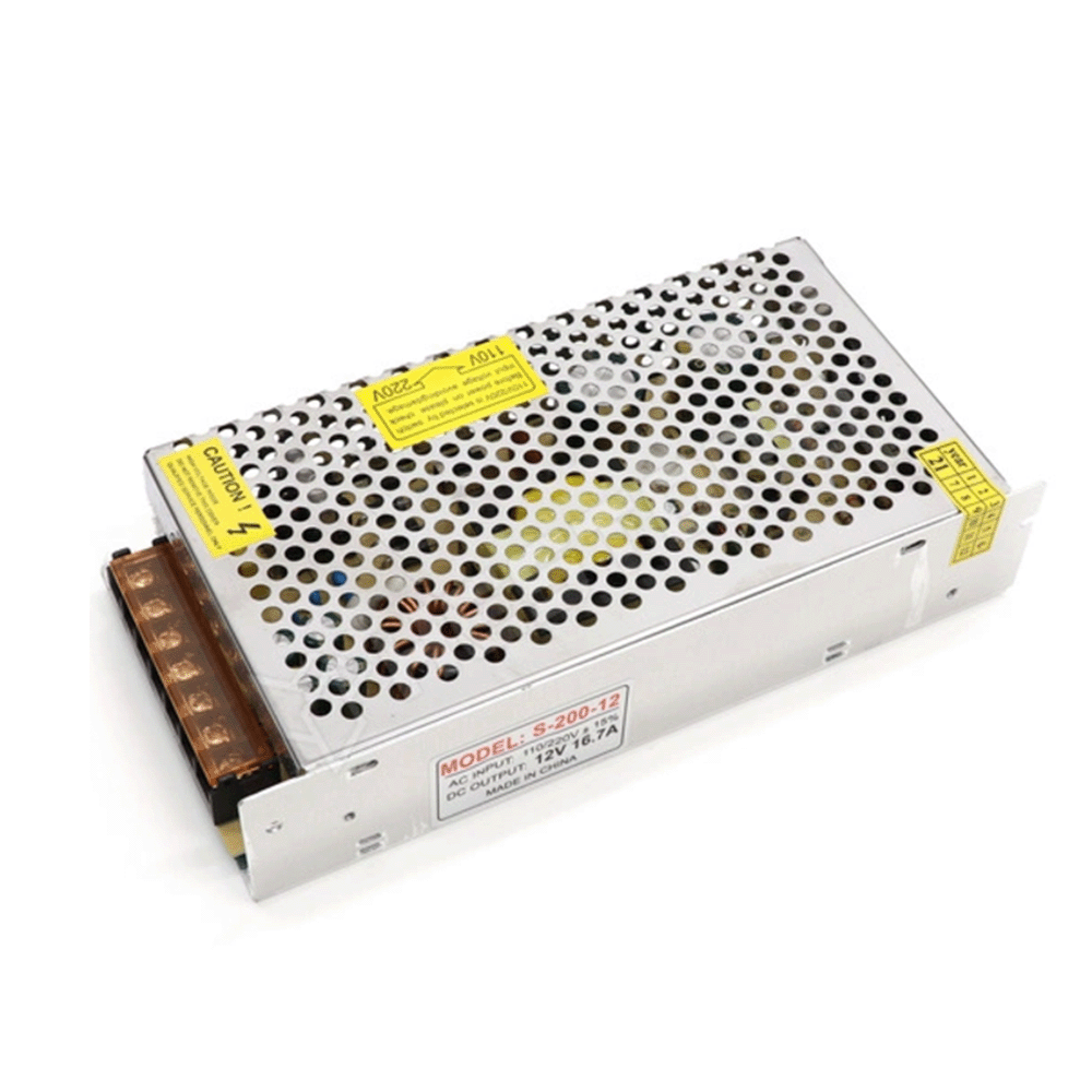 محول كهربائي - 12V 16.7A لتحويل التيار إلى 220V