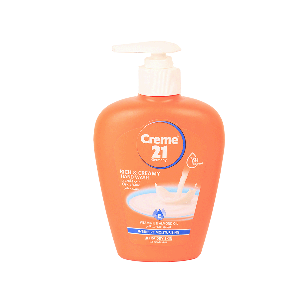 21 غسول يد للبشرة الجافة جداً -250 مل