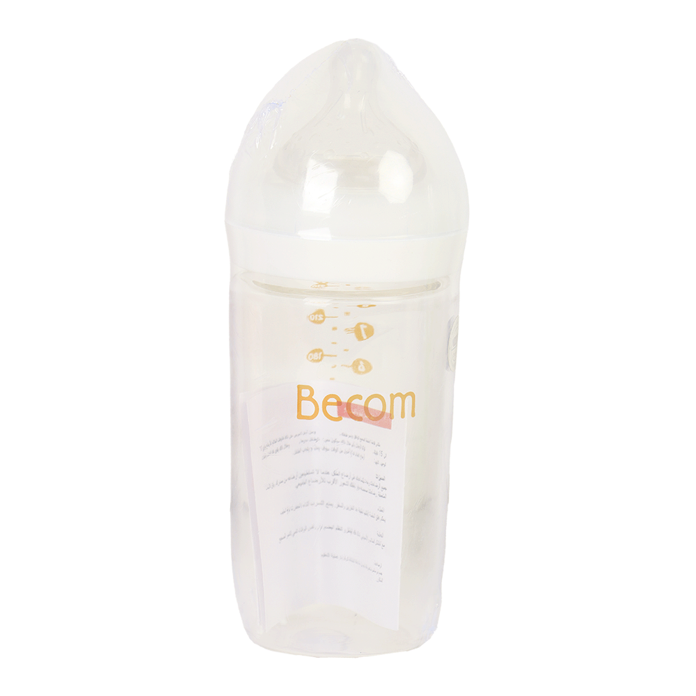 بيكوم رضاعة زجاجية - 240 مل - موديل TC472