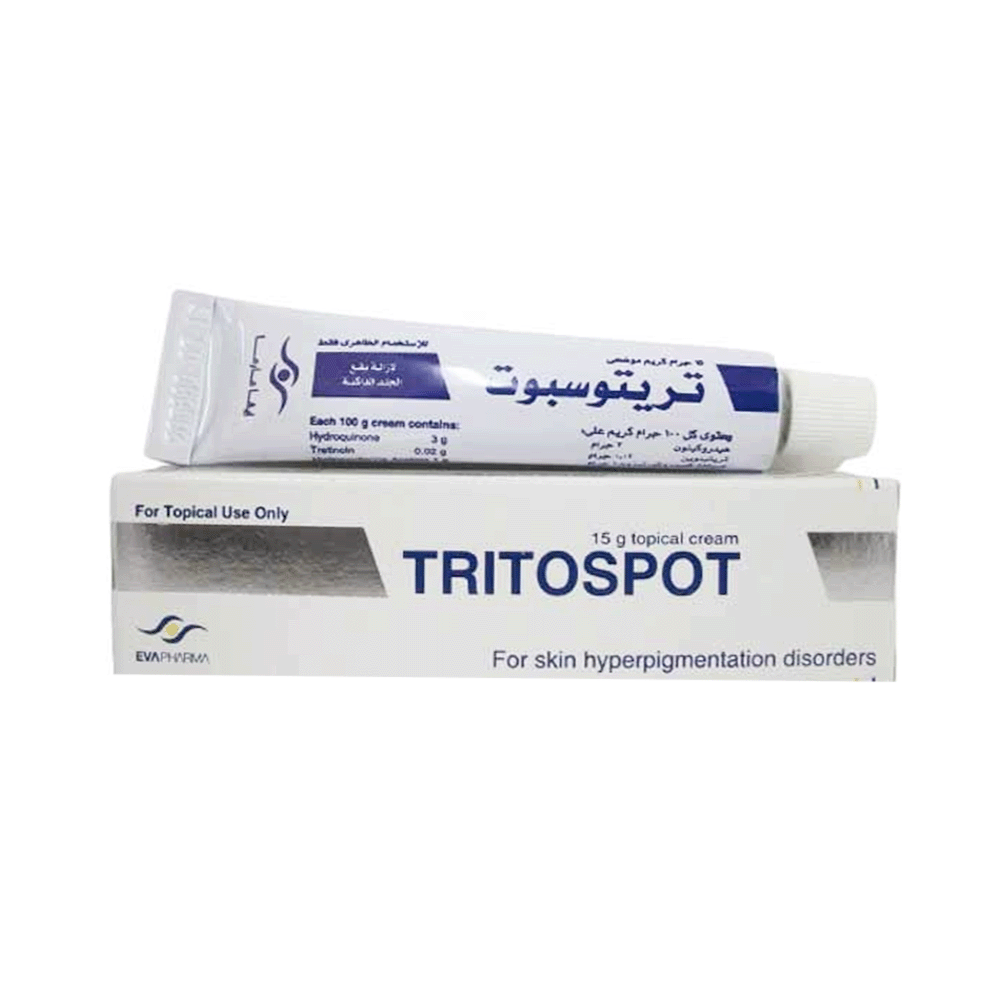 ايفا فارما تريتوسبوت كريم إزالة البقع الداكنة - 15 جم