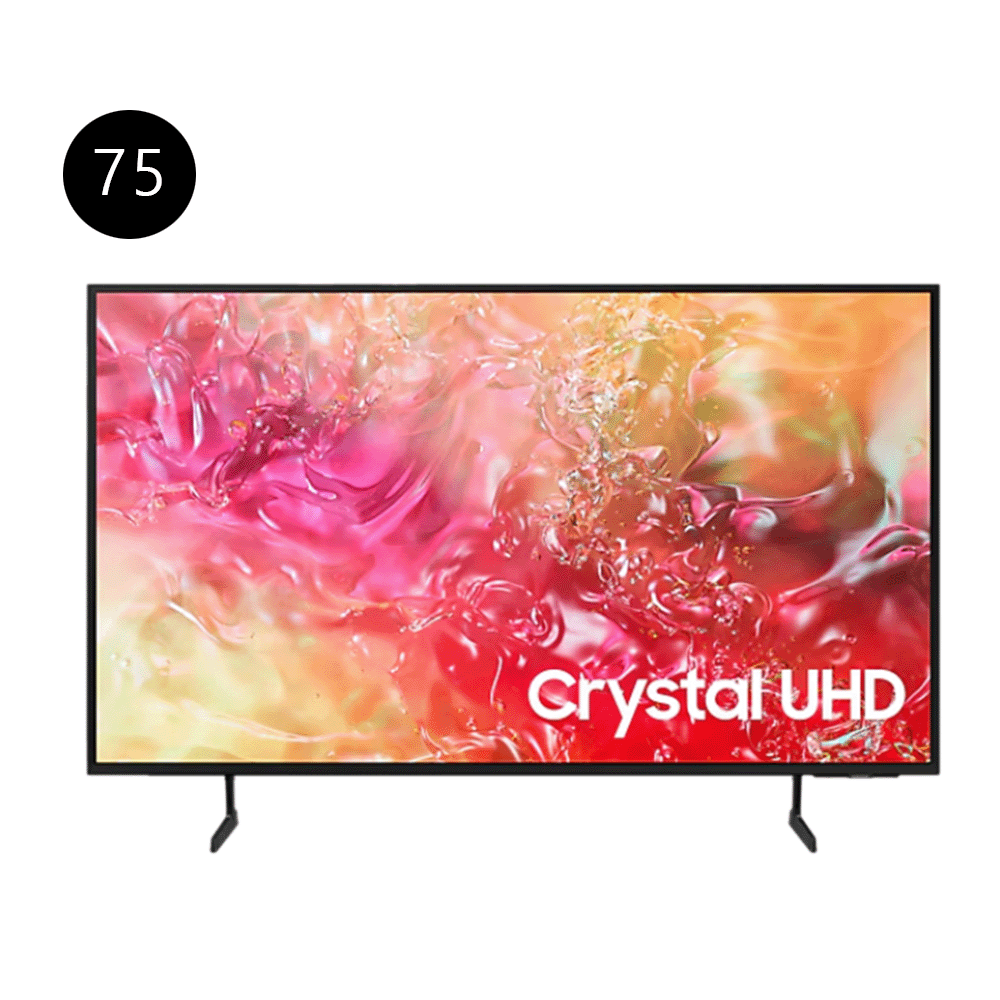 سامسونج كريستال تلفزيون 75 بوصة - موديل UA75DU7000UXTW