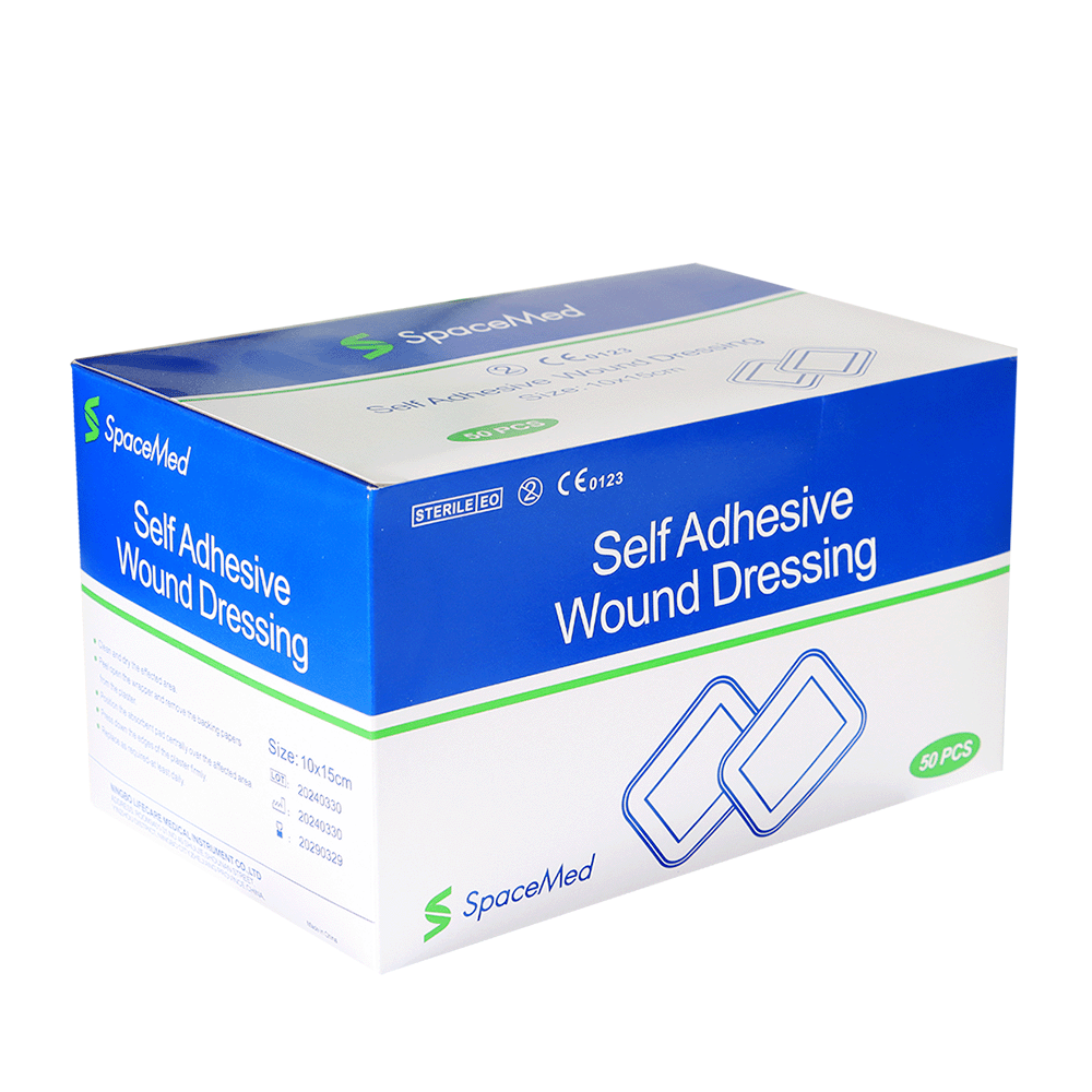 سبيس ميد ضمادات عمليات 15 × 10 سم - عدد 50 ضماد
