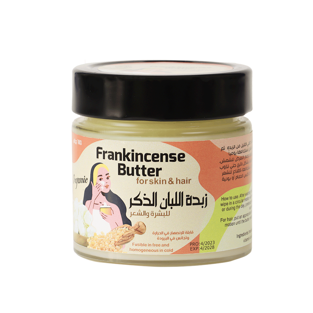 أرض العود زبدة اللُبان الذكر للبشرة والشعر- 180 جم