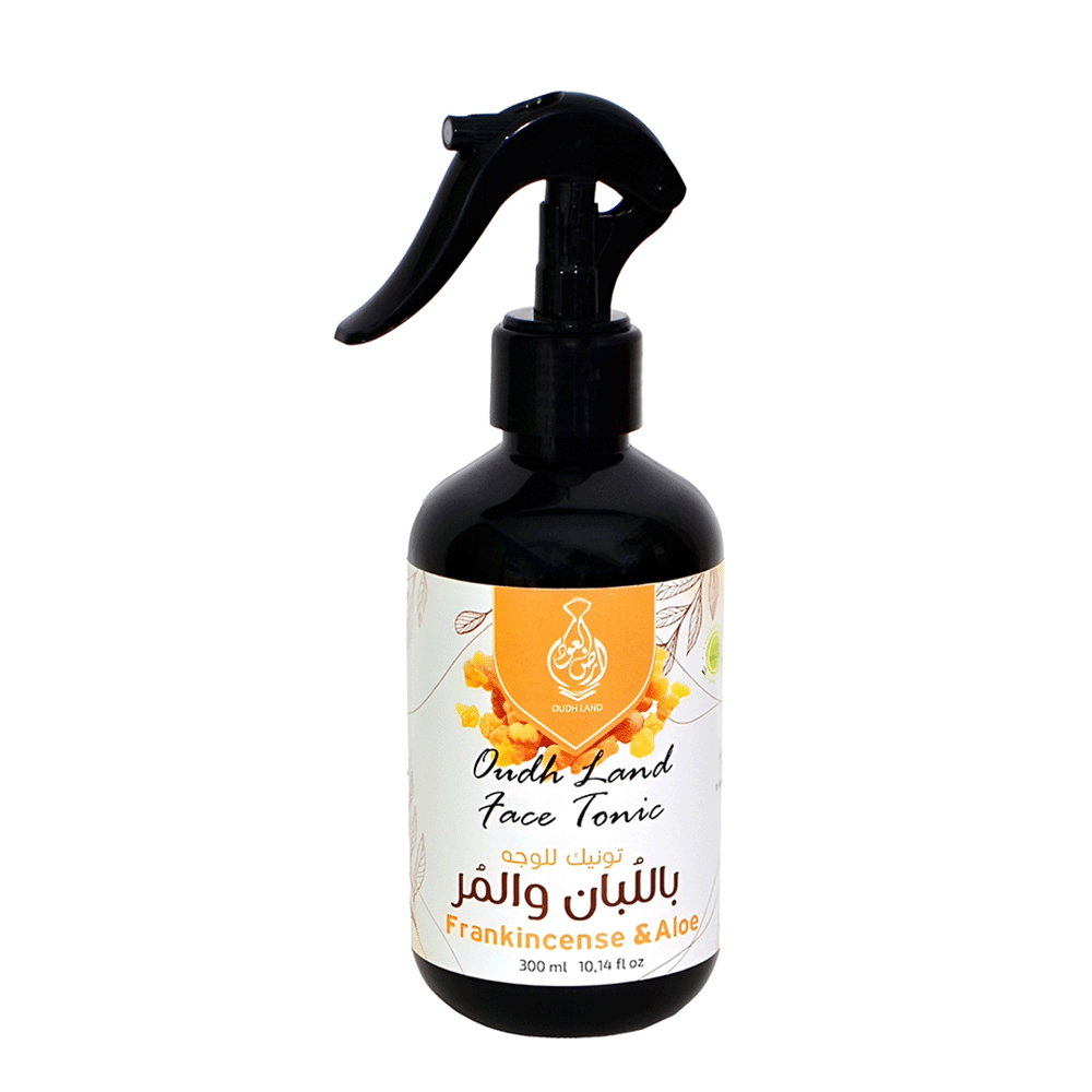 أرض العود تونيك للوجه باللُبان والمُر - 300 مل